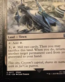 Eden, Seat Of The Sanctum 0277 Uncommon Final Fantasy Magic: The Gathering - Image 4