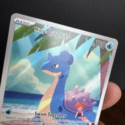 Pokemon Destined Rivals Misty's Lapras Illustration 194/182 NM - Image 5