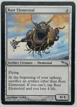 MTG Rust Elemental Mirrodin Regular - Image 1