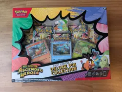 Pokemon TCG Mega Evolution Ascended Heroes First Partners Deluxe Pin Collection - Image 1