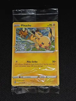 Pokemon TCG Pikachu (Holiday Calendar) 049/195 Holo SEALED - Image 3