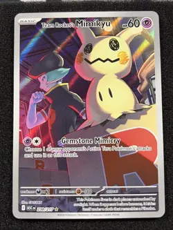 Team Rocket's Mimikyu 238/217 Me: Ascended Heroes Full Art Holo - Image 1