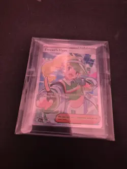 Pokemon TCG Emcees Hype 220/182 S&V Destined Rivals Full Art Trainer English - Image 3