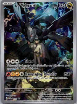 N's Zekrom 031 Holo Promo ME: Mega Evolution Promo Pokemon Near Mint - Image 1