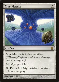MTG English Myr Matrix Darksteel LP MTG #132 - Image 1