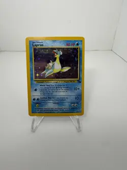 1999 Pokemon Lapras 10/62 Fossil Holo - Image 1
