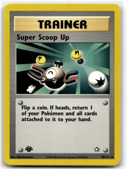 Super Scoop Up 98/111 Uncommon Neo Genesis Pokemon 1st Edition NM/M - Image 1