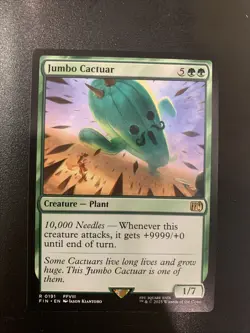Jumbo Cactuar - Final Fantasy MTG - NM/Mint - Image 1