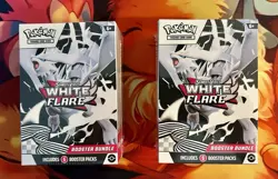 Lot Of 2 Booster Bundles New FACTORY SEALED Pokemon Scarlet Violet White Flare - Image 1