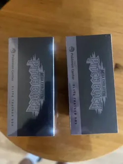 Pitch Black Pokemon Center ETB Elite Trainer Box New Sealed - Image 5
