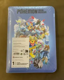 Pokemon Center Chicago Museum Pikachu Pokemon TCG Zip Binder - Image 1