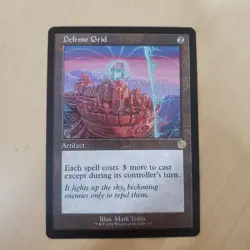 Defense Grid - MTG The Brothers' War: Retro Frame Artifacts NM non-foil - Image 1