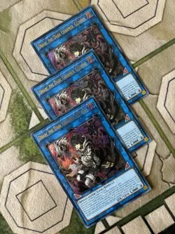 YuGiOh DHARC THE DARK CHARMER, GLOOMY Ultra Rare Play Set RA03-EN048 - Image 1