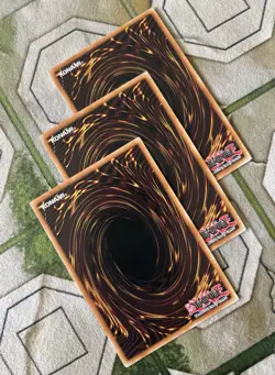 YuGiOh DHARC THE DARK CHARMER, GLOOMY Ultra Rare Play Set RA03-EN048 - Image 3