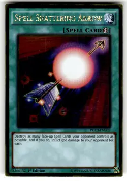 Spell Shattering Arrow PGL3-EN082 Premium Gold: Infinite Gold Yu-Gi-Oh NM - Image 1