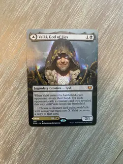 🔮 MTG: Valki, God of Lies (Borderless) Kaldheim Regular - Image 1