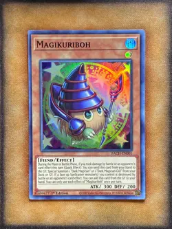 Yugioh Magikuriboh BACH-EN001 Super Rare 1st Ed NM - Image 1