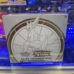 Pokemon TCG Sword & Shield Brilliant Stars Elite Trainer Box - 8 Packs (85012) 820650850127 - Image 1