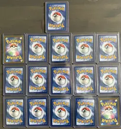 Pokemon Card Lot Team Rocket 1st Edition Rattata EX Full Art Japanese 16 Cards - Image 4