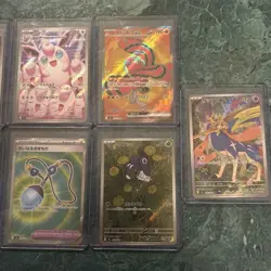 Pokemon TCG (Japanese) Inferno X Full Art And AR Lot Of 7 - Image 2