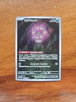 Pokemon Lot Of 2 Spiritomb 148/132 English And Japanese 071/063 Full Art - Image 3