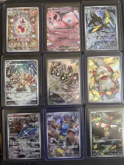 Pokemon TCG 16 Card Lot Japanese Full Art and English From Various Sets - Image 1