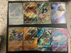 Pokemon TCG full art, ir, ar, shiny & trainer Lot (75 English and 25 Japanese) - Image 3