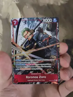 Roronoa Zoro (Alternate Art) EB04-007 Adventure on Kami's Island One Piece NM - Image 1