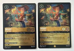Disney Lorcana Wilds Unknown Woody Jungle Guide 15/204 Legendary Cold Foil X2 NM - Image 1