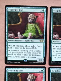4x Twitching Doll **NEAR MINT** **UNPLAYED** MTG - Image 2