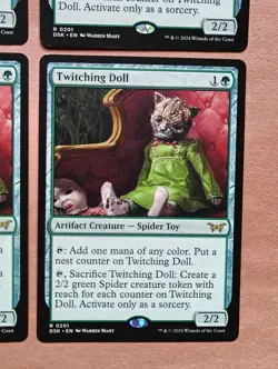 4x Twitching Doll **NEAR MINT** **UNPLAYED** MTG - Image 4