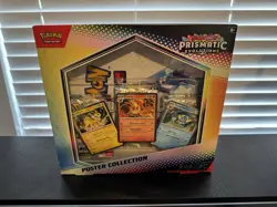 Pokemon TCG Scarlet & Violet Prismatic Evolutions Poster Collection Box - Image 1