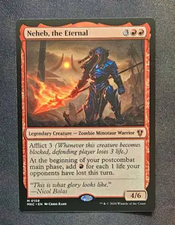 MTG Neheb the Eternal 0158 Murders at Karlov Manor Commander MKC Mythic NM - Image 1