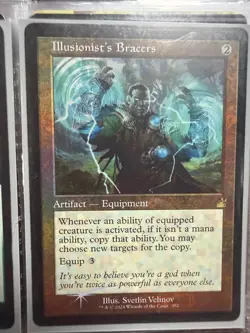 Illusionist's Bracers (Retro Frame) Ravnica Remastered Foil - Image 1