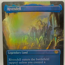 MTG Rivendell 0344 Borderless Foil Lord of the Rings Tales of Middle-earth LOTR - Image 1