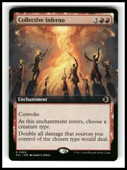 Collective Inferno (Extended Art) R Lorwyn Eclipsed 363 NM - Image 1