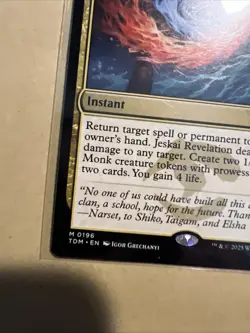 MTG Jeskai Revelation TDM 0196 M NM Regular - Image 3