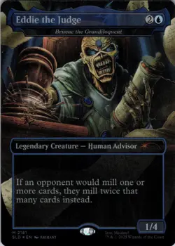 Eddie the Judge - Bruvac the Grandiloquent - Secret Lair (2181) - NM Foil - Image 2