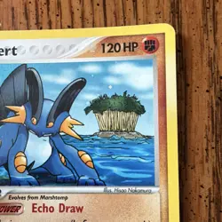 Swampert EX Crystal Guardians 27/100 2006 Eng 120 HP Stage 2 Holo Rare LP - Image 3