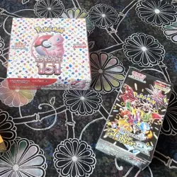 Shiny Treasure ex sv4a & Pokemon 151 TOTAL 2 SEALED Box - Image 1