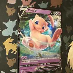 Pokemon Mew v Half Art Darkness Ablaze SWSH 069/189. Pokemon TCG - Image 3
