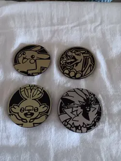 Pokemon Coins Lot Of 4 - Image 1
