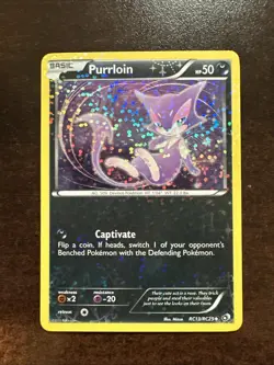 Purrloin RC13/RC25 NM Pokemon TCG Legendary Treasures Radiant Collection - Image 1