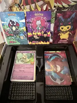 Lot Of Pokemon Cards With A Box Open Box - Image 1