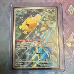 The Pokemon Company Misty's Psyduck 193/182 SV10 Destined Rivals IR Holo 70HP - Image 1