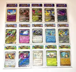 Pokemon Slab Lot - 15 Cards - Image 1