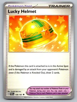 Lucky Helmet 158/167 Uncommon Twilight Masquerade Pokemon Near Mint - Image 1