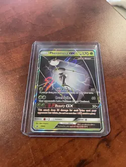 Pokemon TCG Pheromosa GX - SM66 SM Black Star Promo SM66 Holo Promo - Image 1
