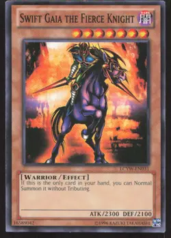 Yu-Gi-Oh Legendary Collection 3 #LCYW-EN031 Swift Gaia the Fierce Knight tiny - Image 1