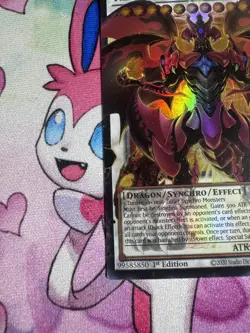 Yugioh! Red Supernova Dragon BLGG-EN139 [Extended Art] UR Glorious Gallery NM - Image 4